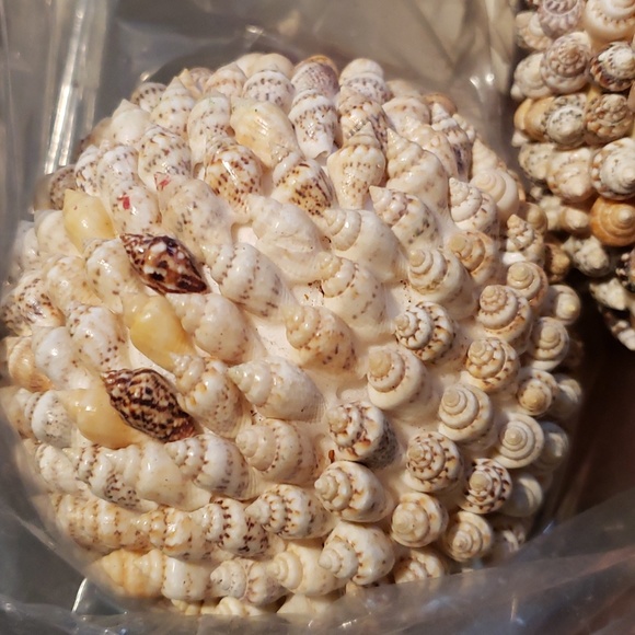 Decorative Balls Natural Set of 5 - Picture 6 of 8